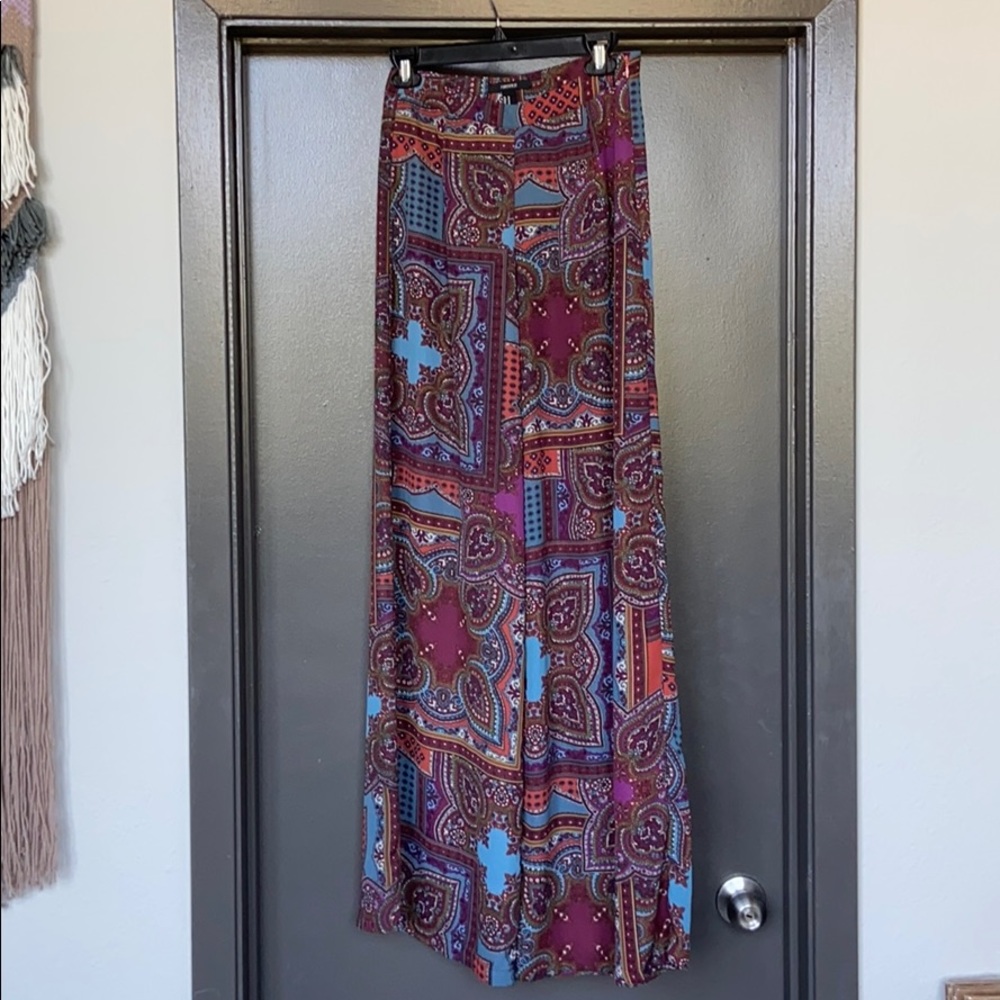 forever21 high waist wide leg pants